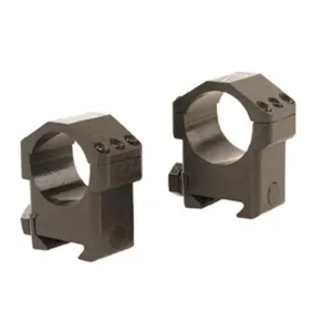 Badger Ordnance Max-50 Picatinny 30mm Scope Rings Matte Black High