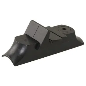 NECG Classic Express Rear Sight with Island Base 1-Leaf Large for .730" to .830" Diameter Barrel Steel Blue
