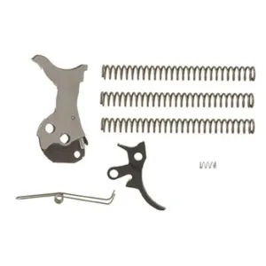 Power Custom Half Cock Hammer and Trigger Kit for Ruger 22 and 32 Caliber Single Six Steel Blue