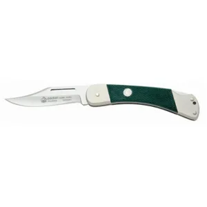 PUMA Classic Military Series Packer Pocket Knife 3.1" Clip Point 440A Satin Blade ABS Polymer Handle Green