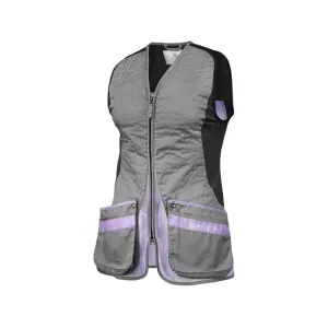 Beretta Women's Silver Pigeon Evo Shooting Vest Gray/Lavender  Small