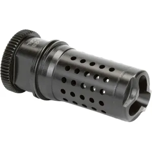 Griffin Armament DUAL-LOK Tactical Compensator Suppressor Mount 5.56mm 1/2"-28 Thread Stainless Steel Nitride