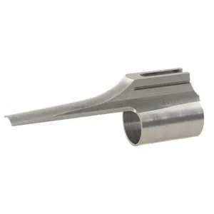 NECG Masterpiece Banded Front Sight Ramp 0.728" Inside Diameter 0.386" Height In the White