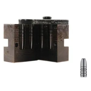 Lyman 2 Cavity Bullet Mold 311041 30 Caliber (309 Diameter) 173 Grain Flat Nose Gas Check