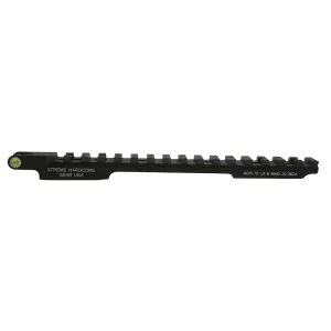 Precision Hardcore Gear Tru Level 1-Piece Picatinny Scope Base Winchester 70 Long and Magnum Action with Integral Bubble Level Matte Black