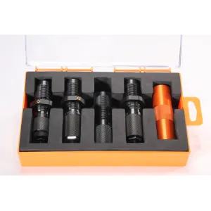 Lyman MSR Precision 350 Legend Sizing, Neck Expanding, Bullet Seating, Taper Crimp 4 Die Set