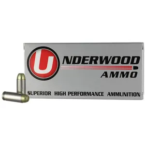 Underwood 10mm Auto Ammo 155 Grain Full Metal Jacket Box of 50
