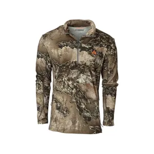 Thacha Gear Men's L-3 Heavyweight Merino Shirt Realtree Excape Medium