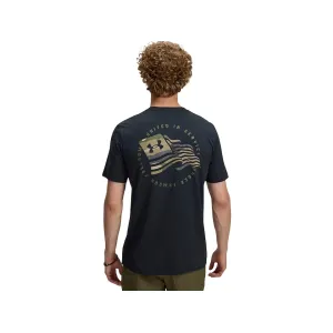 Under Armour Men's Freedom Service Short Sleeve T Shirt Anthracite/Marine OD Green Medium