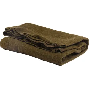 Military Surplus Hungarian Wool Blanket Grade 1 Olive Drab