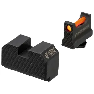 Night Fision Optic Height Fiber Optic Sight Set for Glock 17, 19, 45 with RMR, 507c Red Front