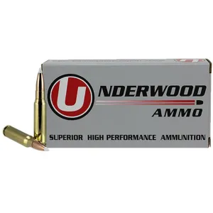 Underwood 308 Winchester Ammo 165 Grain Nosler AccuBond Bonded Polymer Tip Box of 20