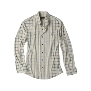 Orvis Men's Perfect Flannel Shirt Snow/Raisin 2XL
