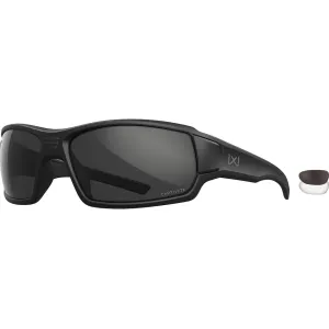 Wiley X Breach 2.5 Shooting Glasses Matte Black Frame Gray/Clear Lens