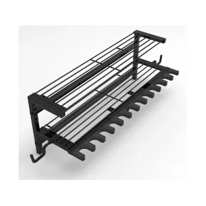 MidwayUSA Gun Rack and Shelf Combo