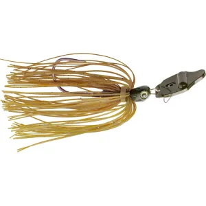 Strike King Rattling Thunder Cricket Bladed Jig Green Pumpkin 1/2 oz