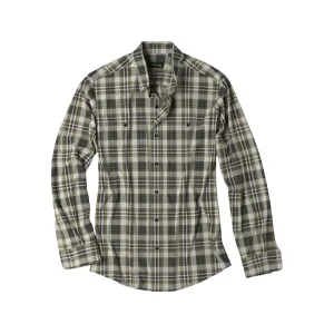 Orvis Men's Perfect Flannel Shirt Dark Navy/Tarragon 2XL