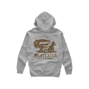 MeatEater Men's Hoof To Paw Hoodie Gray Heather Medium