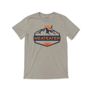 MeatEater Men's Soar Above Short Sleeve Crew Neck T Shirt Oatmeal Heather Medium