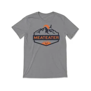 MeatEater Men's Soar Above Short Sleeve Crew Neck T Shirt Gray Heather Medium