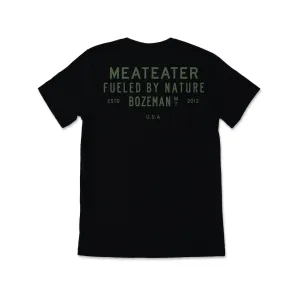 MeatEater Men's BZN Seal 2.0 Short Sleeve Crew Neck T Shirt Black Medium