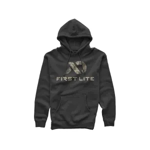 First Lite Men's Specter Logo Hoodie Black Medium