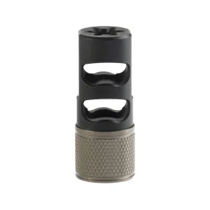 Snowy Mountain Rifle Company Snowflake 2 Port Muzzle Brake 30 Caliber Black