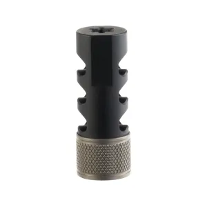 Snowy Mountain Rifle Company Snowflake 3 Port Muzzle Brake 30 Caliber Black