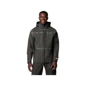 Columbia Men's PFG Force XII ODX Rain Jacket Black XL