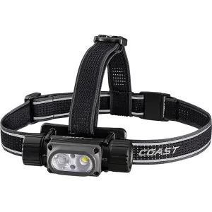 Coast WPH34R Rechargeable Headlamp Black