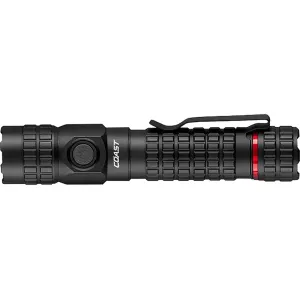 Coast PX200R Rechargeable Flashlight Black