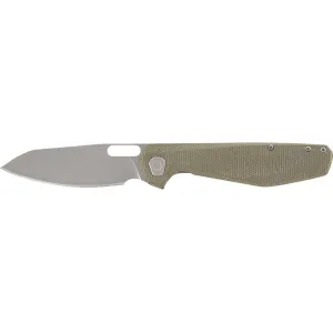 Gerber Slimsada Pocket Knife 3.47" Leaf D2 Stainless Blade Micarta Handle Sage