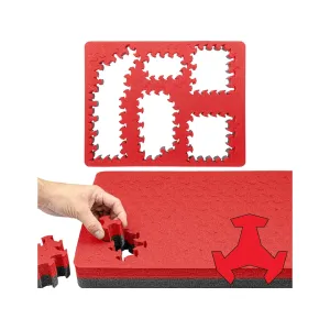 Eylar Ragar Crosslinked Foam Insert for Hard Cases 21.75" x 17" Red