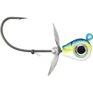 VMC Snitch 3/16oz Swimbait Jighead Blue Fire UV