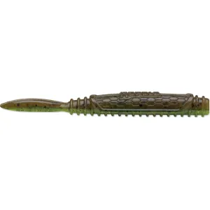 Rapala Crush City Salted NedRoll 3.25" Worm Green Pumpkin Watermelon