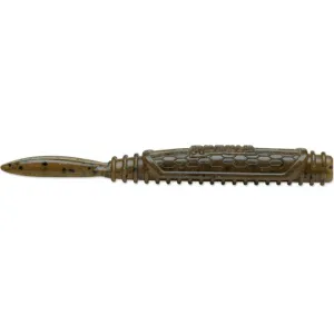 Rapala Crush City Salted NedRoll 3.25" Worm Green Pumpkin