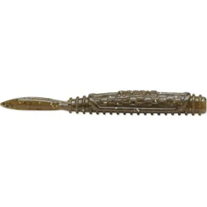 Rapala Crush City Salted NedRoll 3.25" Worm Green Pumpkin Magic