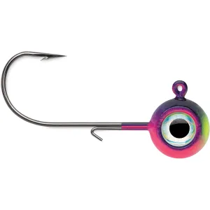 VMC Neon Moon Eye 1/32oz Round Ball Jighead Fruit Punch