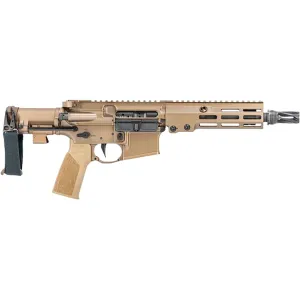 Geissele GDP 5.56x45mm NATO Pistol 8" Barrel Desert Dirt Frame Desert Dirt Pistol Brace