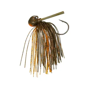 Big Bite Baits L.S. Football Jig Green Pumpkin Orange 1/2 oz