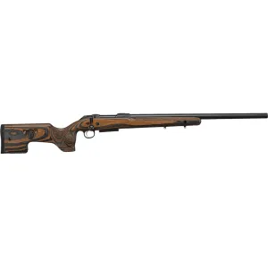 CZ Factory Blemished 600 Range Bolt Action Rifle 6mm Creedmoor 24" Black Threaded Barrel Black Frame Gray/Brown Laminate Adjustable Comb Stock