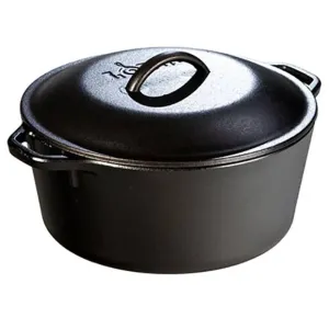 Lodge Cast Iron Dutch 5 Quart Oven