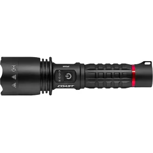 Coast XP20R Rechargeable Flashlight Black