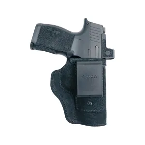 Galco Stow-N-Go IWB Holster Right Hand FN 509, Springfield XD 4" Optics Ready Leather Black