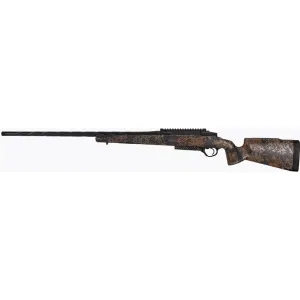 Seekins Precision HAVAK Pro Hunter PH2 Bolt Action Rifle 7mm Remington Magnum 26" Fluted Black Threaded Barrel Black Frame Desert Shadow Field Stock