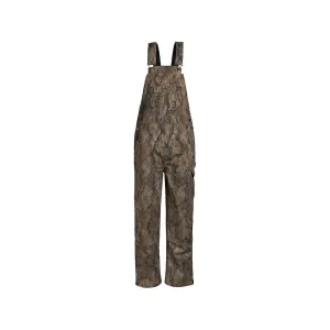 Natural Gear Men's Flannel Lined Harvester Bibs Natural Camo Medium