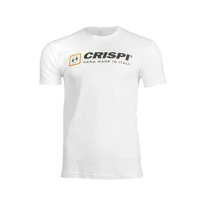Crispi Boots Men's Shop Short Sleeve Crew Neck T Shirt White XL