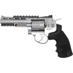 Barra Exterminator 177 Caliber BB Air Pistol 4" Barrel Chrome
