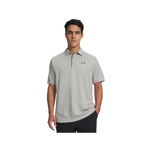 Under Armour Men's Tech Short Sleeve Polo Titanium/Pitch Gray Medium