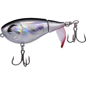 Bill Lewis Baby Bubbler 55 Topwater Chrome Black Shad